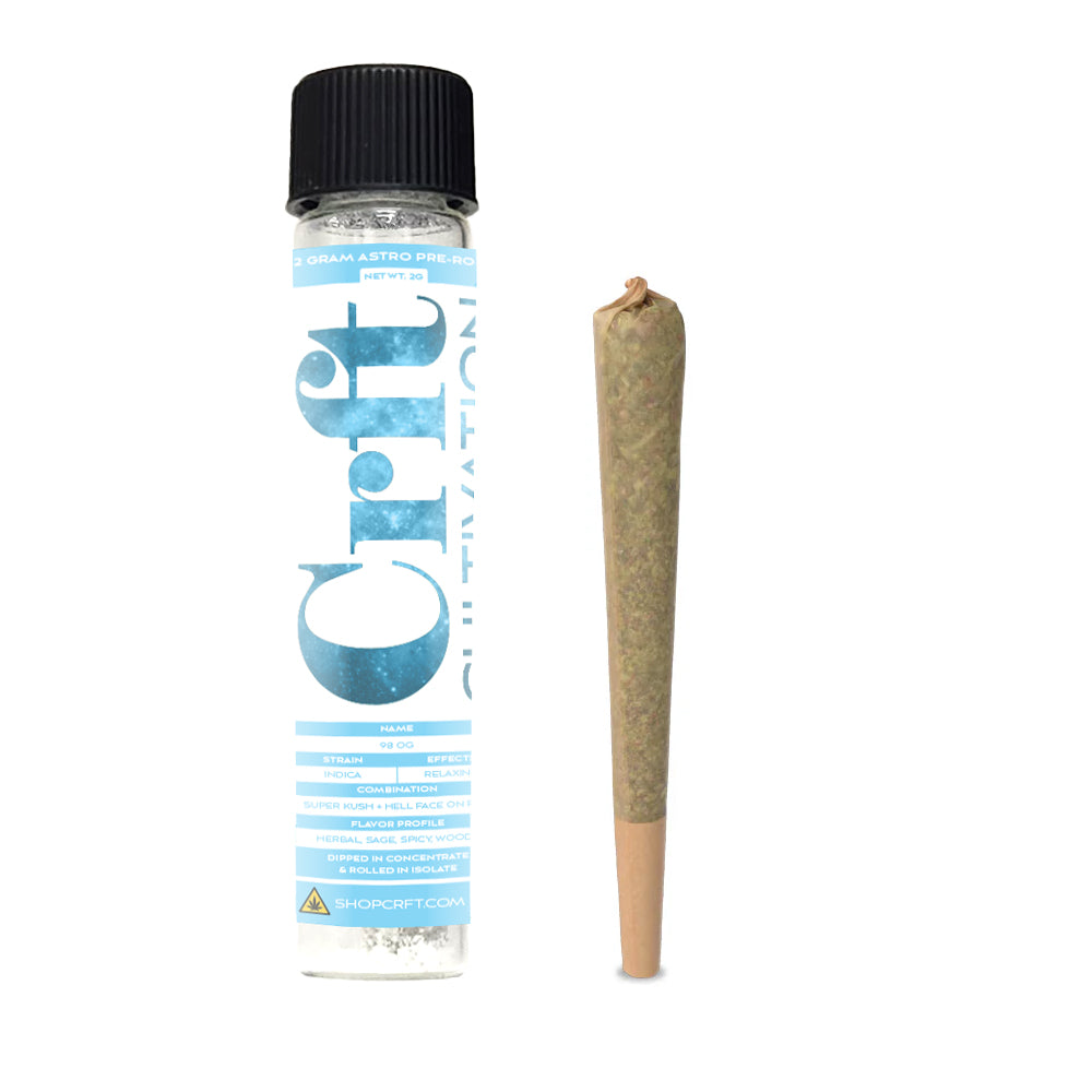 2G ASTRO ROCK PRE ROLL - 10 COUNT - 98 OG