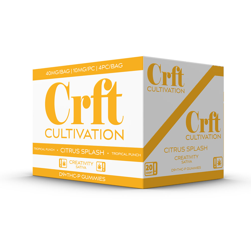 crft cultivation thc-p and Delta-9 gummies