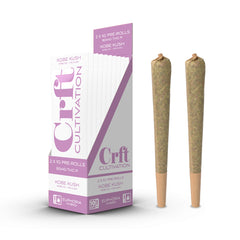 2 PACK - 1G PRE-ROLL 80MG THC-P - 10 COUNT - KOBE KUSH